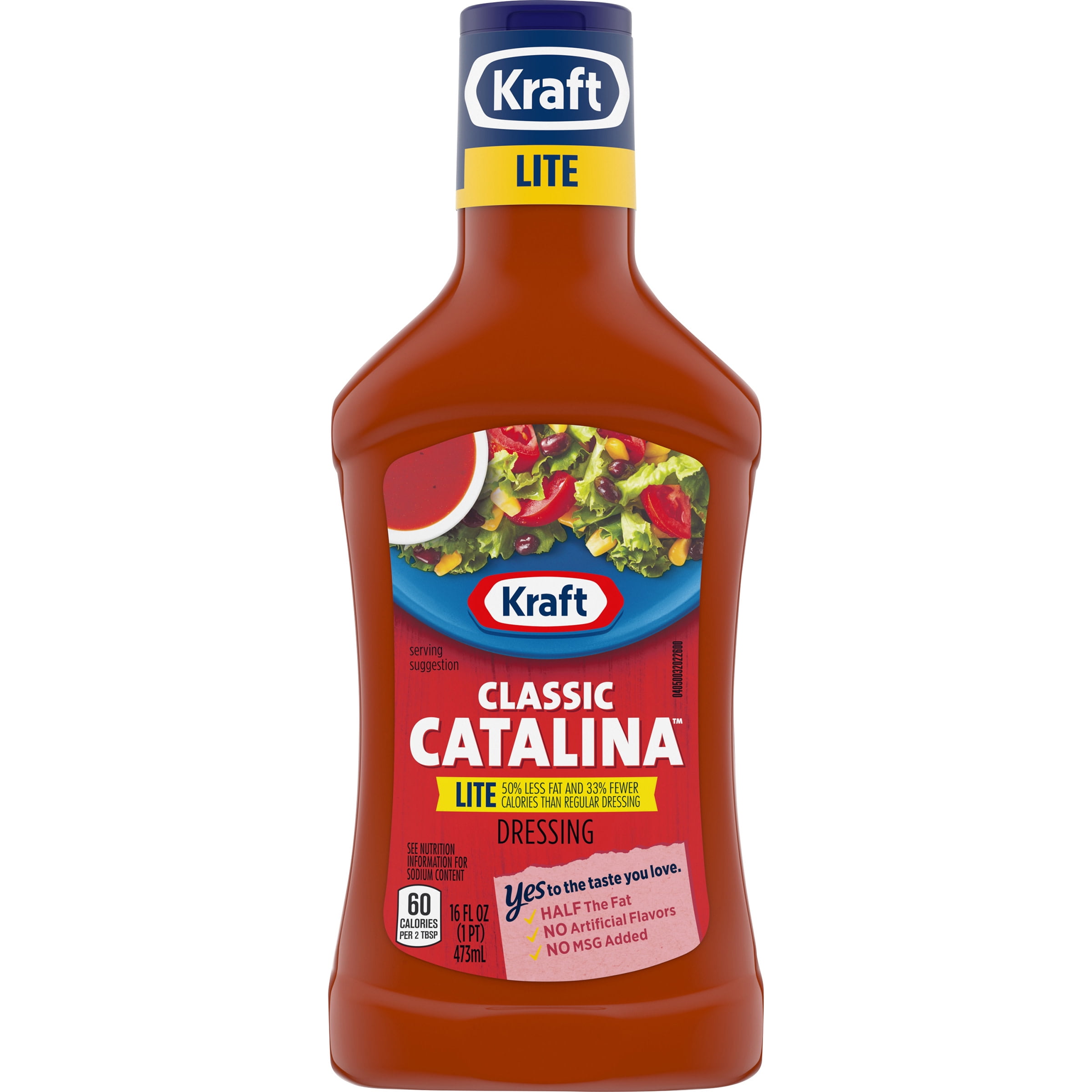 Kraft Classic Catalina Lite Dressing 16 fl oz Bottle