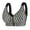 Black, variant on Jelly Bras For Women Womens Front Closure Bra Lightly Lined No Underwire T Shirt Full Coverage Comfort Support S-6Xl