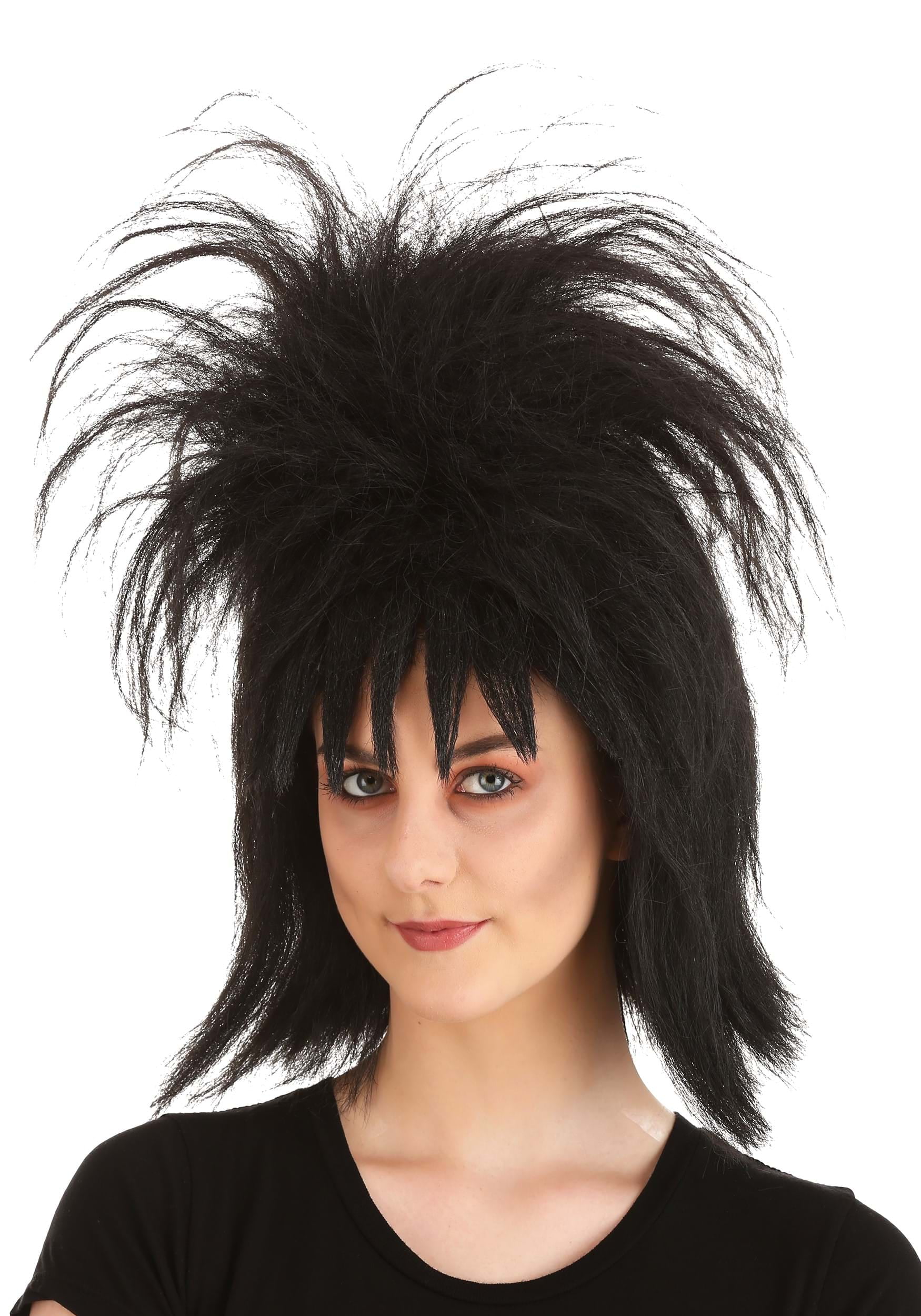 Deluxe 80s Gothic Girl Wig 
