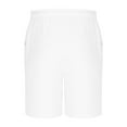 thumbnail image 4 of lkfuzj Men's Summer Casual Solid Color Drawstring Shorts with Pockets Elastic Waist Polyester for Outdoor Daily Seaside Holidays, 4 of 8