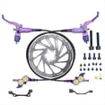 thumbnail image 1 of Kit de Freno de Disco Hidráulico para Bicicleta de Montaña FV4, Freno Delantero y Trasero de 4 Pistones, Aluminio., 1 of 5