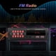 thumbnail image 5 of Radio de Coche 1DIN en el Tablero Estéreo Digital Bluetooth Audio Música Estéreo Reproductor de Coche Radio Reproductor de MP3 USB/SD/Entrada Auxiliar, 5 of 5