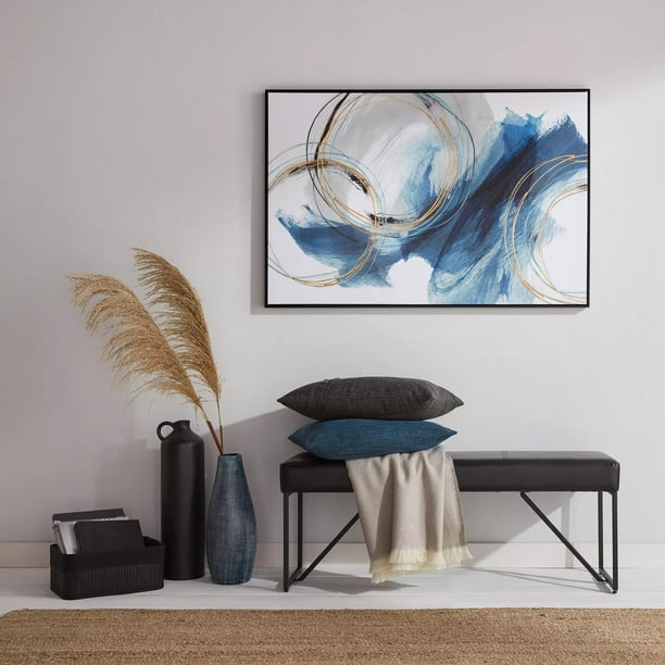 Lot De 2 Tableaux Abstraits Rectangulaires Gallery Direct - Style épuré Et Moderne, Prix Sympa à 140€