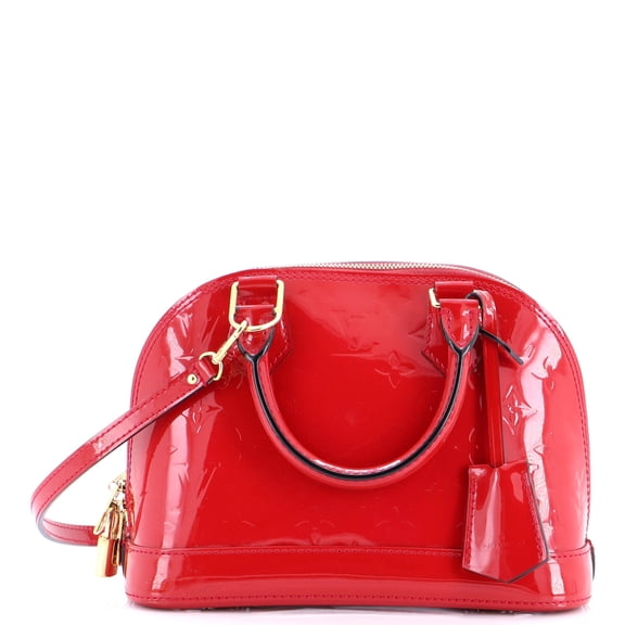 Pre-Owned Alma Handbag Monogram Vernis BB By Rebag