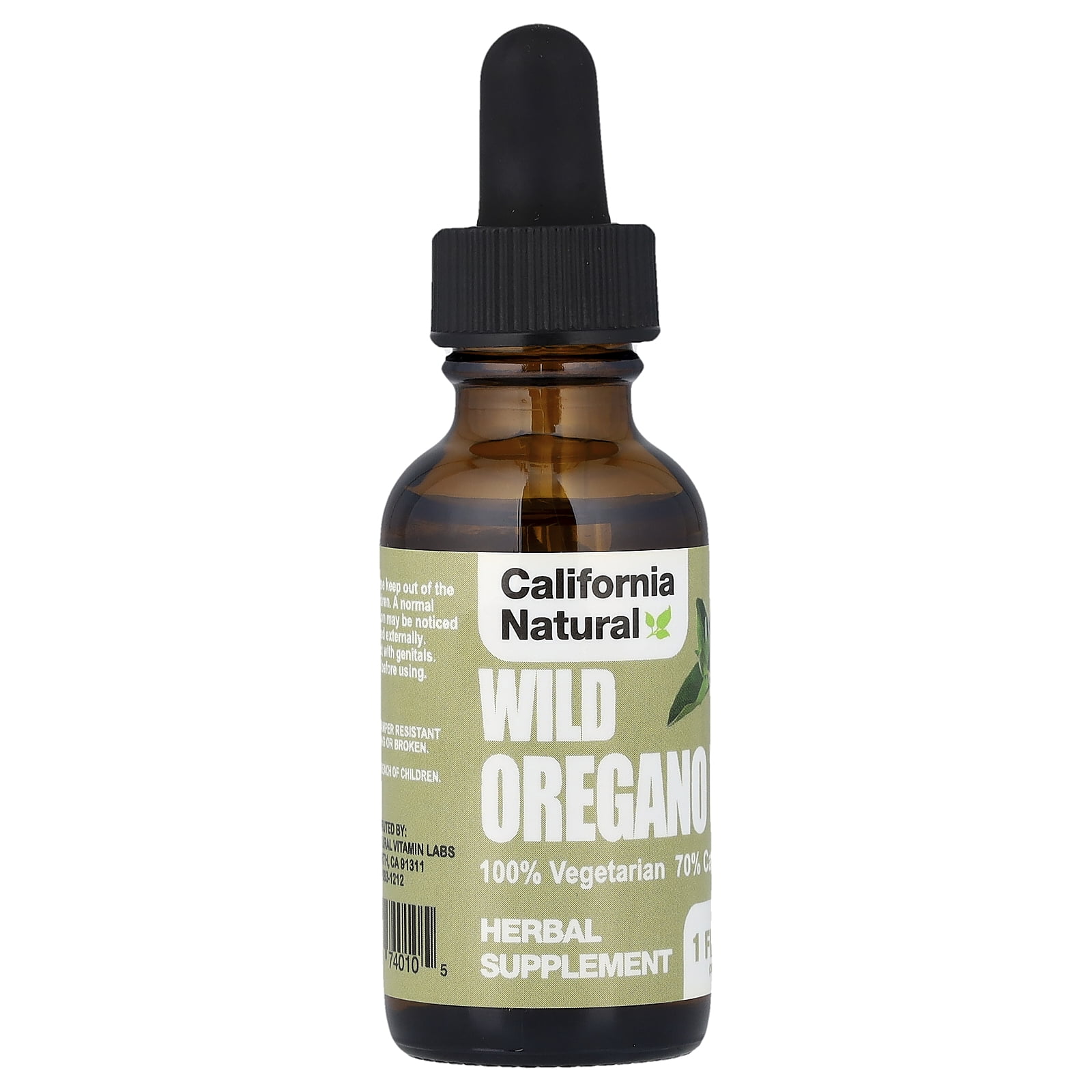 California Natural - Wild Oregano Oil - 1 fl. oz.