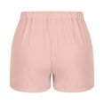 thumbnail image 5 of Women's Summer Solid Comfortable Casual High Waisted Shorts, 5 of 5