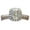US 6, variant on 2Pcs/Set Luxury Women Engagement Wedding Rhinestone Inlaid Stacking Ring Jewelry