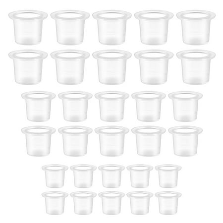 

NUOLUX 300Pcs Disposable Cups Ink Containers for Salon (Random Color)