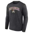 thumbnail image 2 of Men's Charcoal ECU Pirates Campus Long Sleeve T-Shirt, 2 of 3