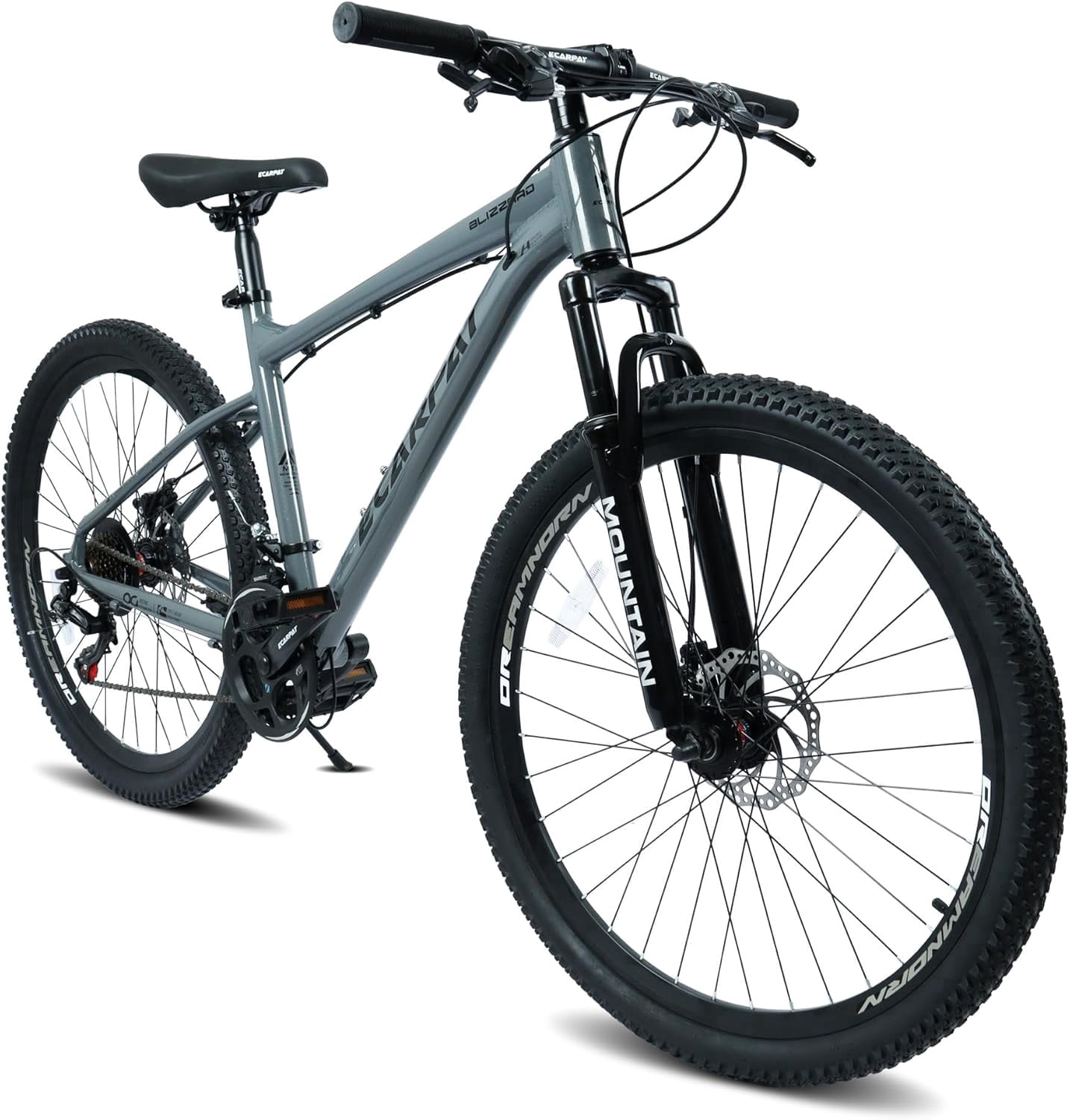 Ktaxon 26in Fat Tire Mountain Bike, 21 Speeds Shimano Drivetrain