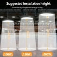 thumbnail image 4 of UFO Floodlight LED Industrial Lighting 200W IP65 Waterproof High Bay Lights ,High Bright, 4 of 6
