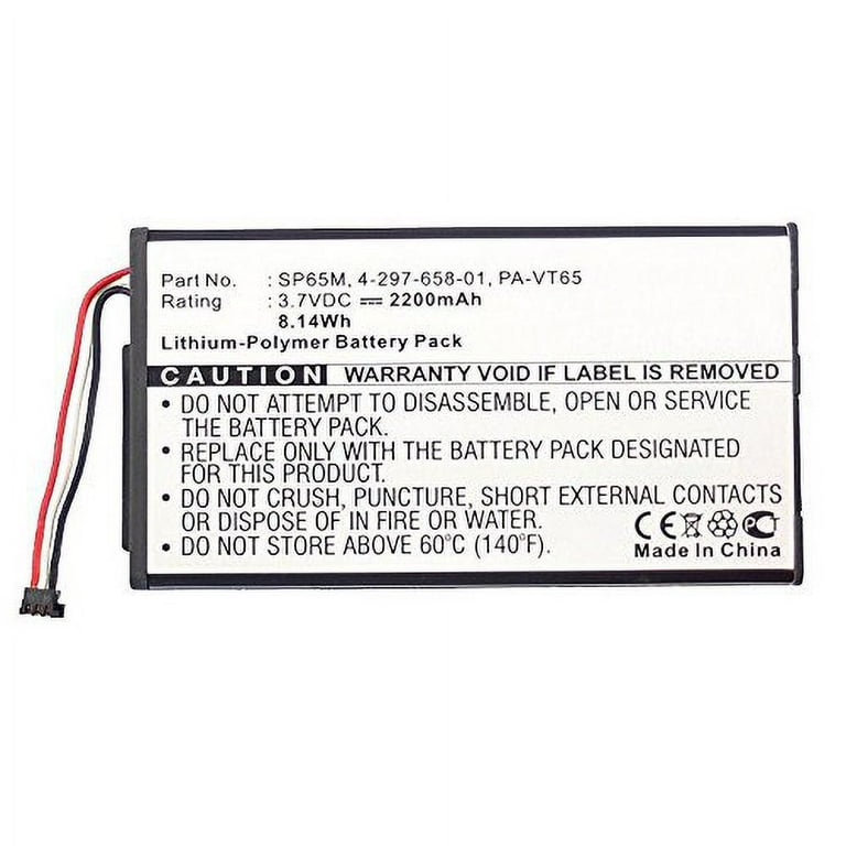 2200mAh SP65M SP654580 PA VT65 Battery for Sony Playstation PS