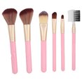 thumbnail image 1 of Eyebrow Brush,6pcs / Set Synthetic Loose Powder Brush Makeup Brush Maximized Efficiency, 1 of 8
