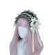 thumbnail image 1 of Tocado de Lolita, accesorios para el cabello de encaje de sirvienta, diadema bonita, pasador dulce Adepaton BST2000704-3, 1 of 5