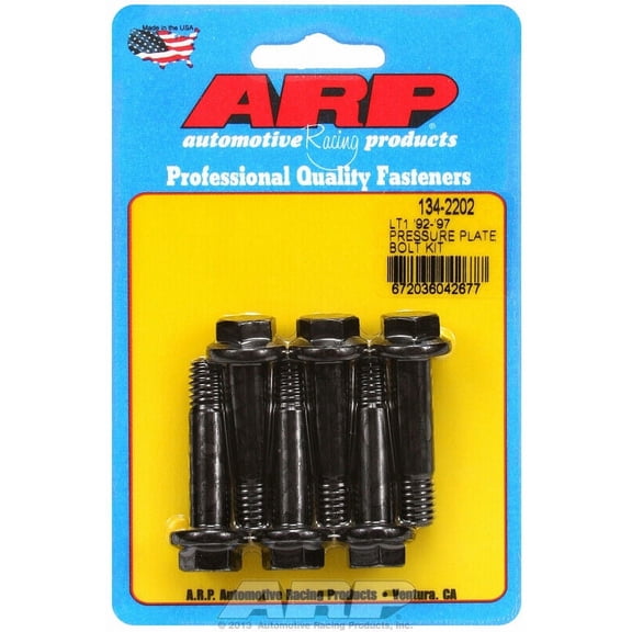 ARP 134-2202 Black SBC LT1 '92-'97 pressure plate bolt kit