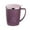 Purple, variant on Boovnll 304 Stainless Steel Coffee Mug with Lid Thermal Insulation Outdoor Portable Comfortable Handle Heat and Cold Available