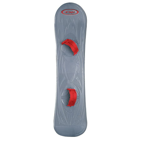 ESP 107 cm Suprahero Snowboard - Starter Board with Adjustable Wrap Bindings - (Best Cheap Snowboard Bindings)