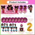 thumbnail image 2 of Boss Baby Africa Girl 2nd Tableware Balloons Cake Toppers Backdrop Banner Supplies Party Decor Plates Decorations, 2 of 7
