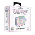 thumbnail image 3 of Liquipel Powertek Tie Dye Type-C Fast Charging Wall Charger 20W PD USB-C for iPhone, iPad, iWatch, Galaxy, Tablet, 3 of 7