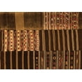 thumbnail image 1 of Ahgly Company Indoor Rectangle Patchwork Orange Transitional Area Rugs, 3' x 5', 1 of 1
