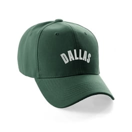 City Caps Adjustable Baseball Cap - Dallas - Grey 