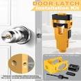 thumbnail image 5 of Door lock installation kit - complete door hardware tools, lock replacement and deadbolt installation set, 5 of 5