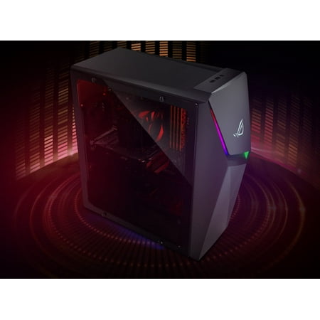 ASUS ROG Strix GL10 Gaming Desktop Computer, AMD Hexa-Core Ryzen 5 3600X Processor, 8GB RAM 512GB SSD, NVIDIA GeForce GTX 1660 Ti 6GB, DisplayPort Bluetooth DTS Audio, Windows 10 Home