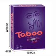 thumbnail image 5 of Taboo Jeu de Société Classique Minuterie Familiale, 5 of 5