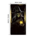 thumbnail image 6 of Halloween Witch Vampire Door Cover Banner Spooky Gothic Polyester Door Decor for Halloween Party ghost house Home Porch Indoor Outdoor Decorations, 6 of 7