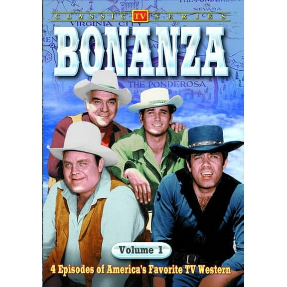 Bonanza: Volume 1 (DVD), Alpha Video, Drama