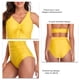 thumbnail image 5 of Traje de baño de una pieza cómodo y encantador sin espalda delgado con cordón para mujer, 5 of 6