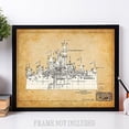 thumbnail image 2 of Disneyland Castle - 11x14 Unframed Patent Print - Great Gift for Disney Fan, 2 of 5