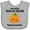 AC-Heather Grey, variant on Inktastic Non-Verbal Trick or Treater with Cute Pumpkin Boys or Girls Baby Bib