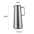 thumbnail image 1 of beisidaer Glass Carafe With Lid, Heat Resistant Borosilicate Glass, For Lemonade, Water - D, 1 of 6