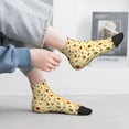 thumbnail image 2 of Fuzoiu Tropical Fruits Print Adult Socks, Crew Moisture-wicking Socks, Unisex Cushion Crew Socks,Casual Sports Ankle Socks, 2 of 7