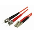 thumbnail image 1 of StarTech.com 5m Fiber Optic Cable - Multimode Duplex 50/125 - LSZH - LC/ST - OM2 - LC to ST Fiber Patch Cable - Patch cable - ST multi-mode (M) to LC multi-mode (M) - 5 m - fiber optic - duplex - 50 / 125 micron - OM2 - molded - orange - for P/N: MCM1110MMLC, 1 of 4