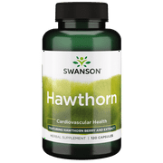 Swanson Hawthorn - Featuring Hawthorn Berry and Extract 120 Capsules