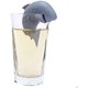 thumbnail image 4 of ZHAOCHENG Infusor de té con forma de tiburón, divertido filtro de té con forma de animal, colador de té de hojas sueltas para bebedores de té, bonito regalo, material ecológico sin BPA, 1 pieza, color, 4 of 5