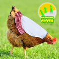 thumbnail image 3 of Chicken Saddle For Hens Chicken Apron Cloth Poultry Protector With Elastic Strap,Stylish Fruit Pattern,Washable,Easy To Use, 3 of 6