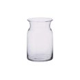 thumbnail image 1 of Milk Bottle Shaped Glass Vase, 1 of 1