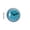 Blue, variant on Waterproof Bathroom Clock, Suction Cup Wall Clock with Silent Non Ticking Quartz Movement, Small Compact Analog Clock for Bathroom, Kitchen, Shower Mirror