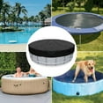 thumbnail image 2 of Crowdstage Round Pool Cover  Inground Pool  Cover Protector   Drawstring Design  Increase Stability Solar Covers Above Ground, 2 of 9