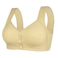 thumbnail image 1 of Clearance Sale 2025 Bra Women Shaped Cup Front Button Bra Without Wires Vest Style Plus Size Bra, 1 of 8
