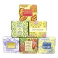 thumbnail image 1 of Paquete de 6 jabones Greenwich Bay Trading Co. - Jabones de 1.9 oz en los siguientes aromas: leche fresca limón verbena té blanco caléndula lavanda manzanilla granada manteca de karité y flor de la pa, 1 of 5
