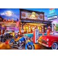 thumbnail image 1 of Juego de pintura de diamante 5D de 30 x 40 cm para niños, tienda de gasolinera, bordado de diamantes, juego de pintura de lienzo de piedra de cristal, ideal para decoración de paredes del hogar, 1 of 5