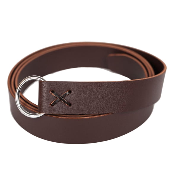 Leather Medieval Belt Waistband Costume Accessories Belt Knight Belt for Stage Performances Party Cosplay Stage Props Decor Coffee