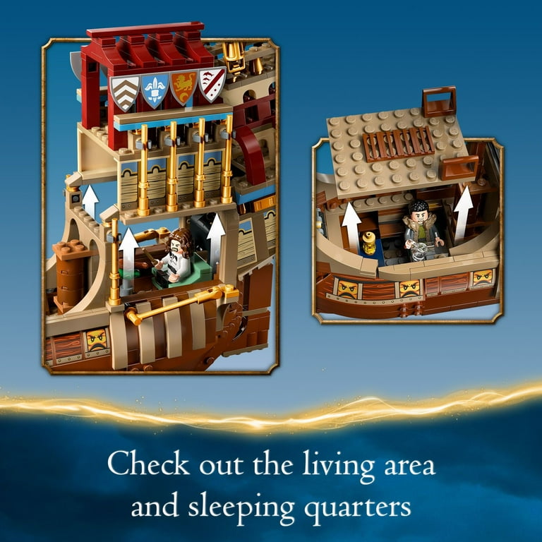 Lego Durmstrang Pirate Ship LEGO Harry Potter Triwizard Tournament