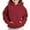 Red, variant on Emitonse Toddler Boys Sweatshirts Girls Hoodie Cute Hooded Sweatshirt With Pocket Baggy Kids Pullover Winter Back To School Clothes Teens Wine,Size 15-16 Years