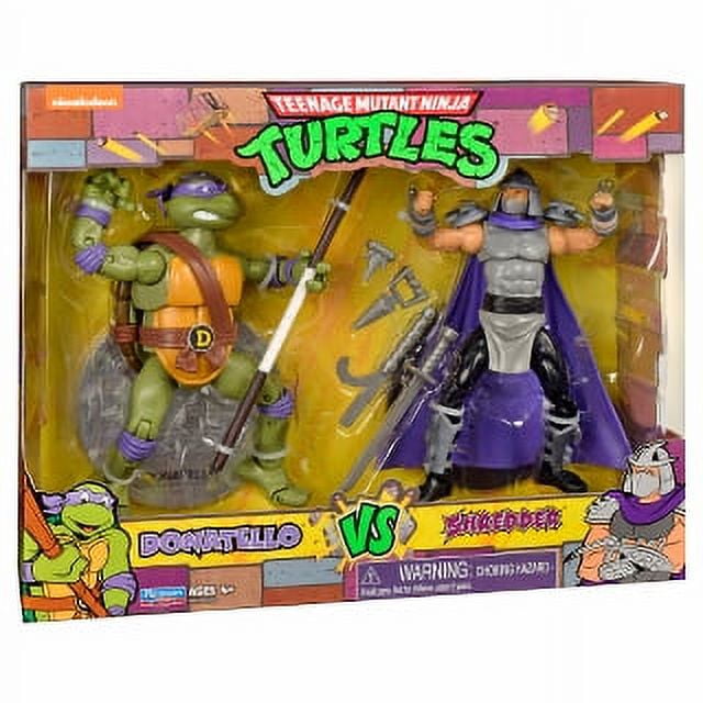 Teenage Mutant Ninja Turtles Donatello vs. Shredder Action Figure