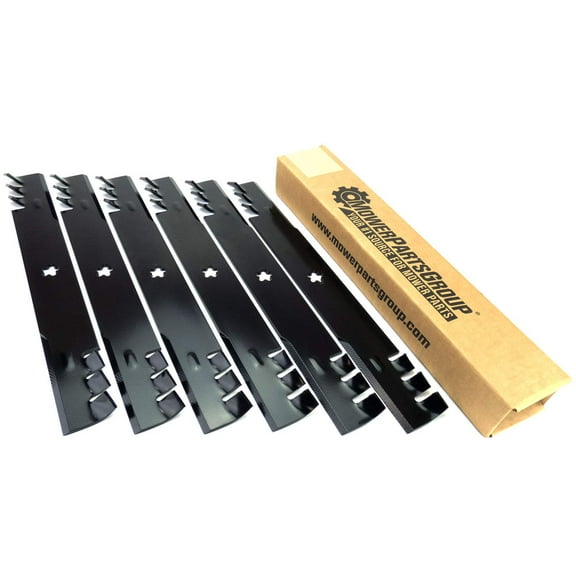 (6) Mulching Blades Fits Husqvarna 61" 521981601